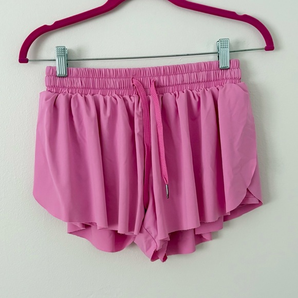 Barbie Pink Flowy Tennis Prep Preppy Built In Shorts Size Small - Picture 2 of 6